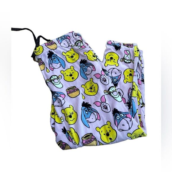 Women’s Winnie the Pooh Fleece Jogger Pajama Pants - Picture 1 of 2